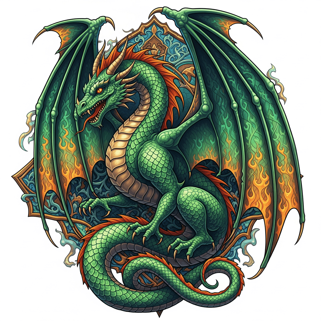 Türk Mitolojisinde Ejderha Motifi