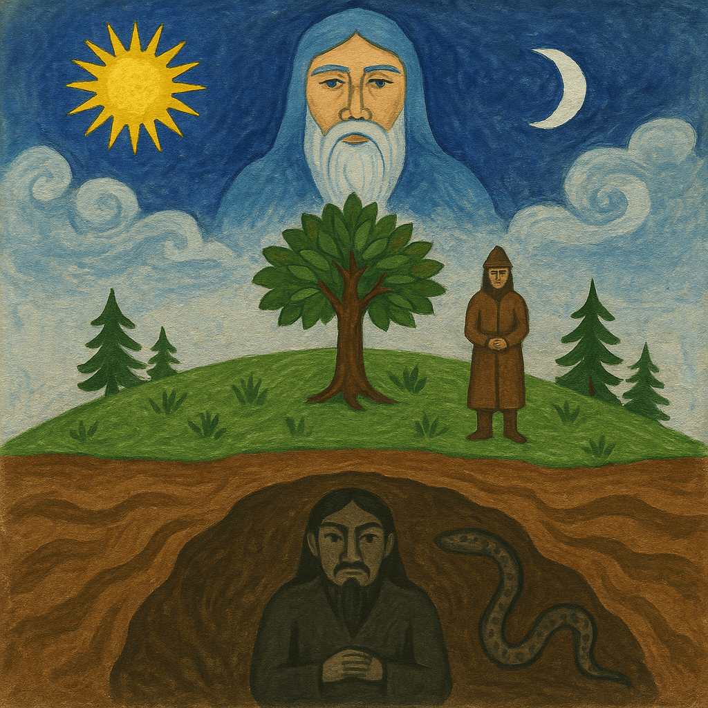 Türk Mitolojisinde Üçlü Dünya Tasavvuru