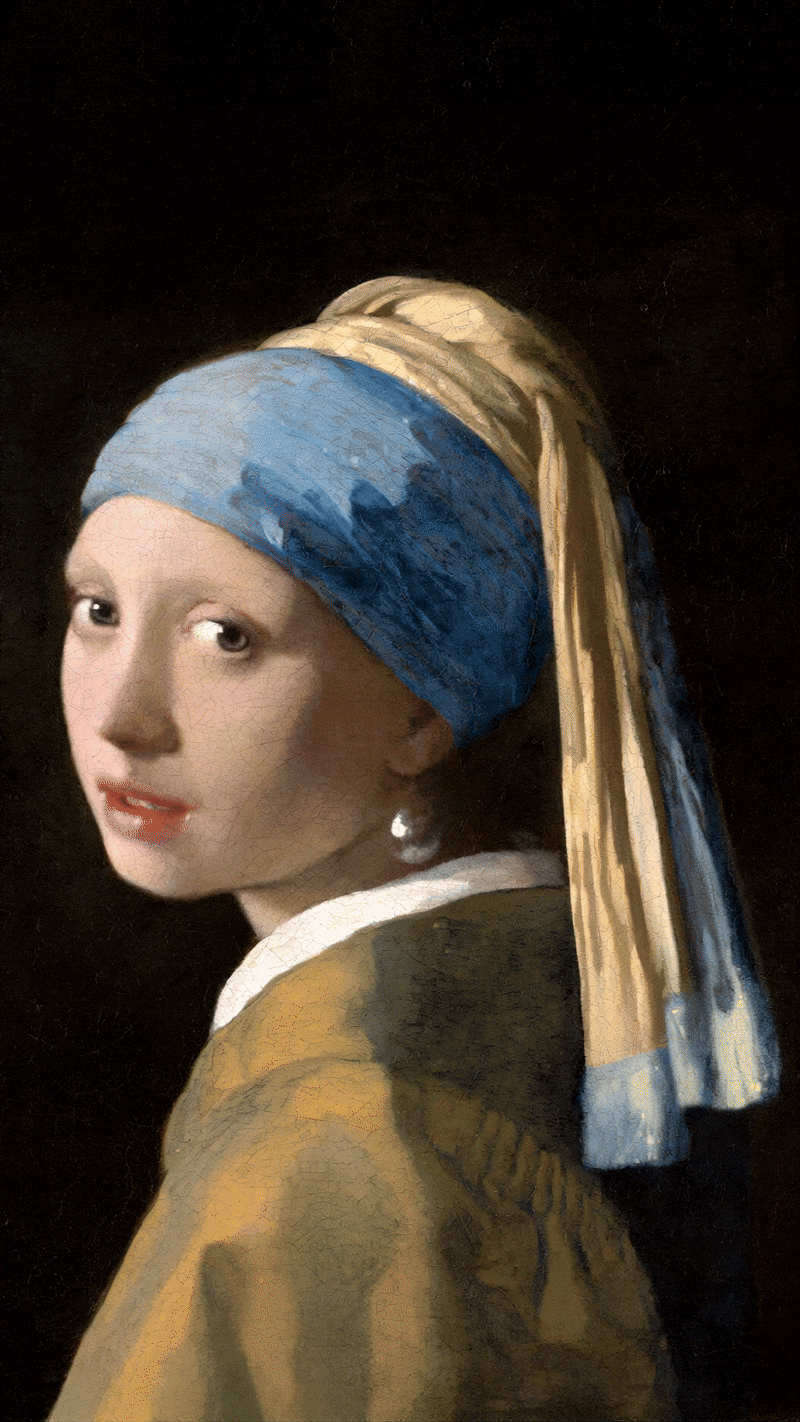 Girl with a Pearl Earring Painting