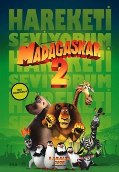 Madagaskar 2: Afrikadan Kaçış (Film)