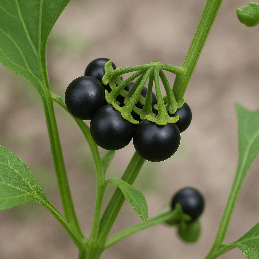 Köpek Üzümü (Solanum Nigrum L.)