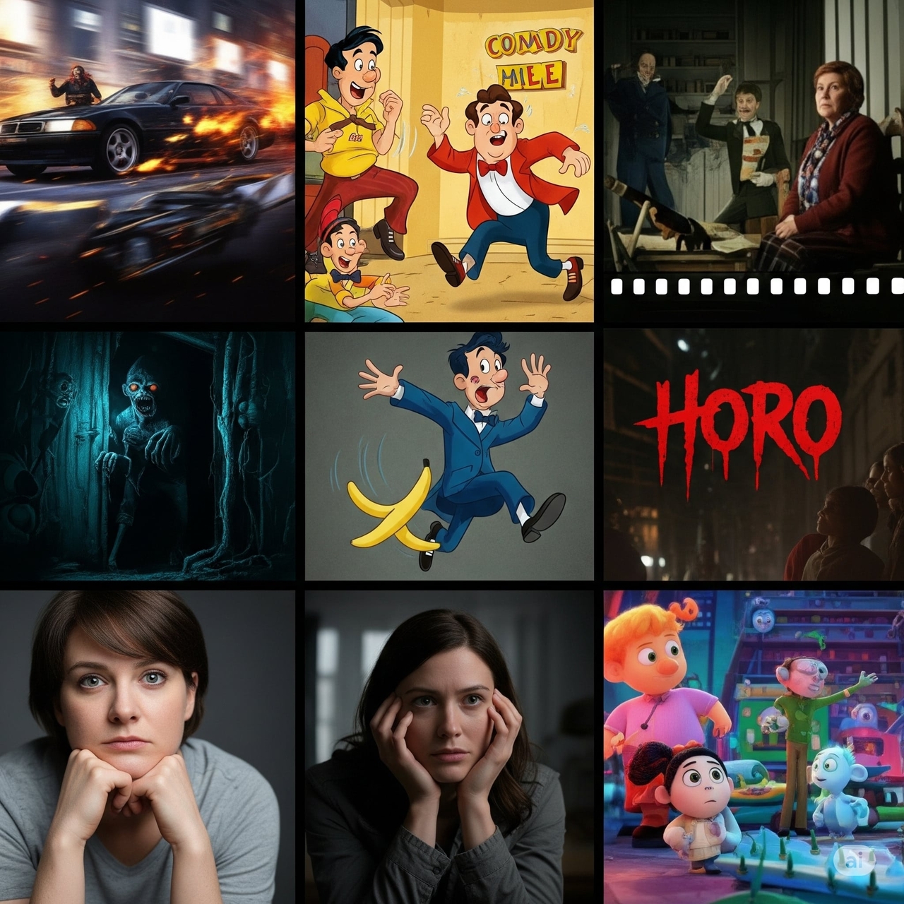 Sinemada Kurgu Türleri