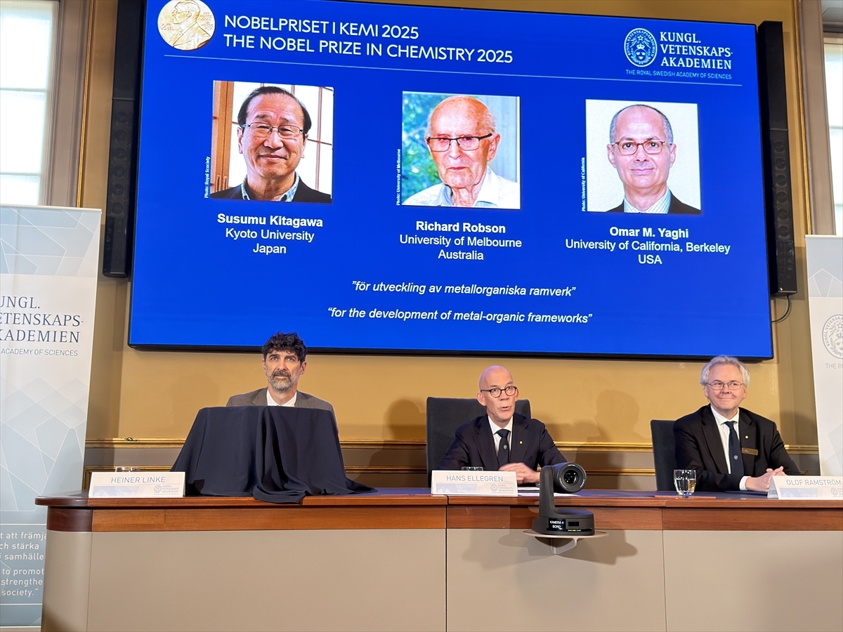 2025 Nobel Kimya Ödülü