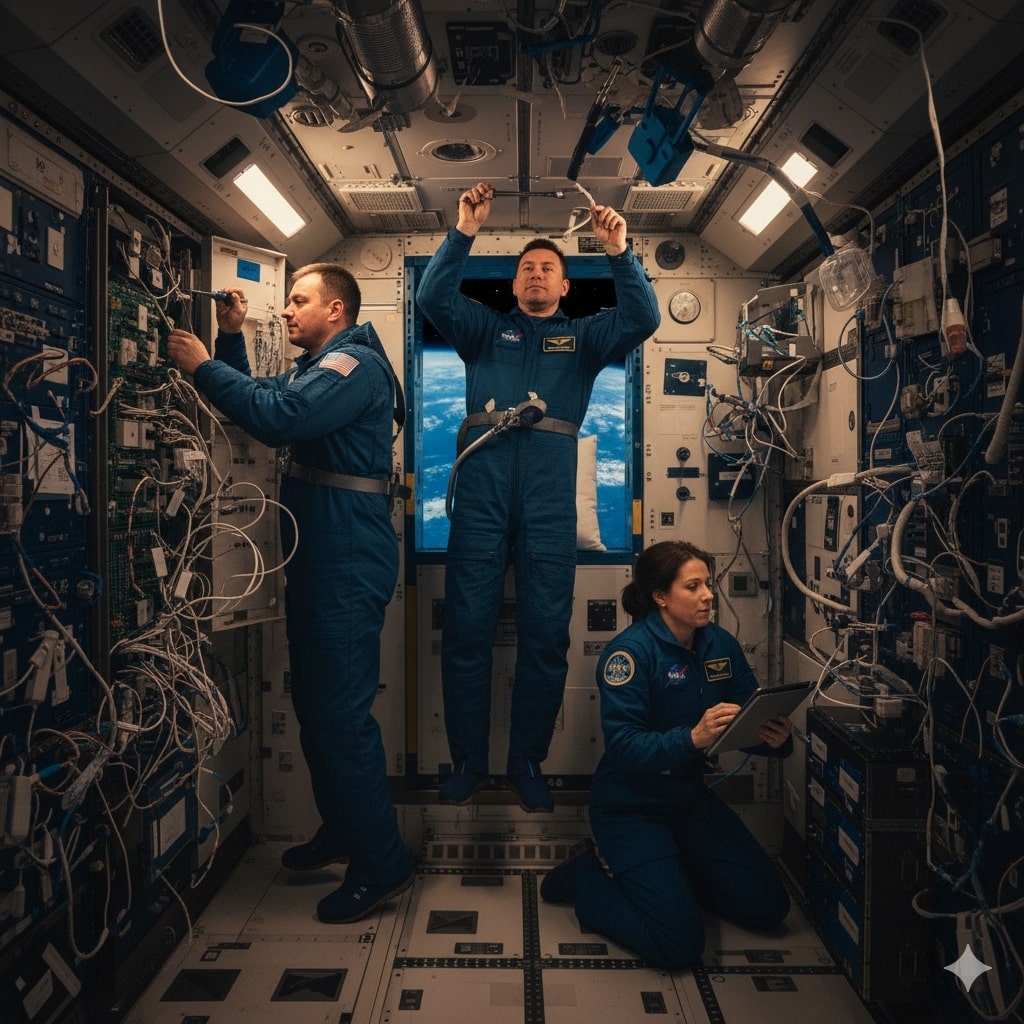 Astronotların Uzayda Bir Günü Nasıl Geçiyor?