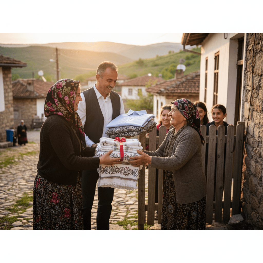 Oku Dağıtma Âdeti (Düğün Okusu)