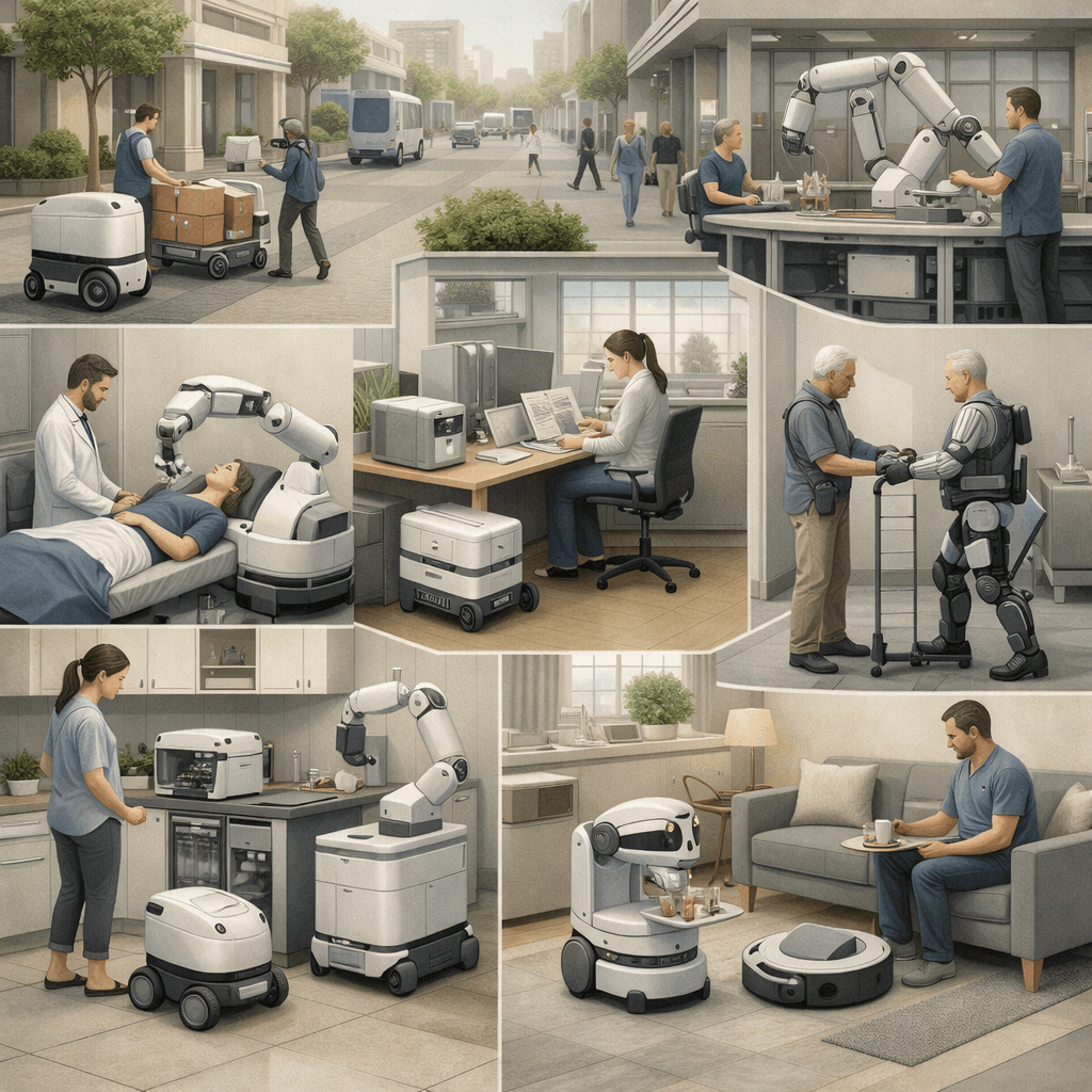 Önümüzdeki Yıllarda Robotların Yaşantımıza Girişi