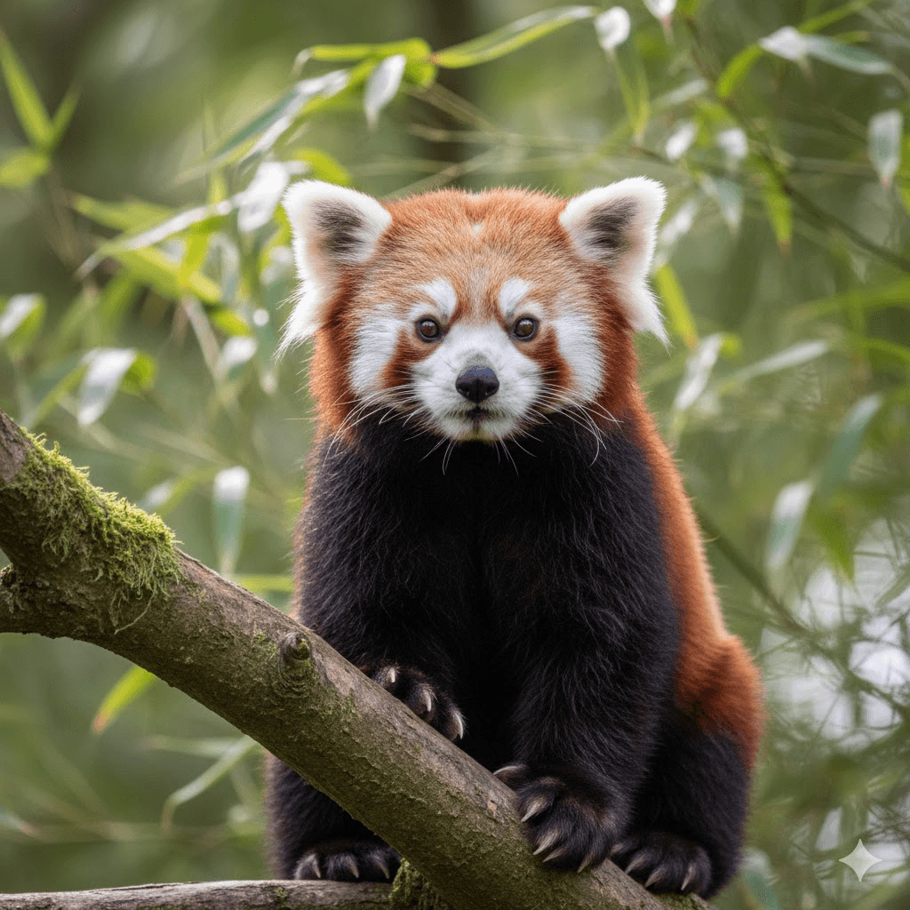 Kırmızı Panda (Ailurus Fulgens)