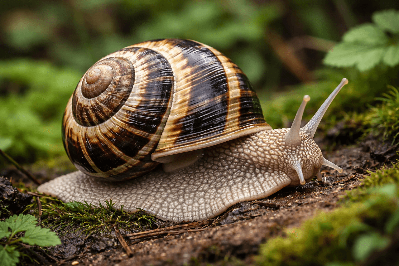 Türk Salyangozu (Helix lucorum)