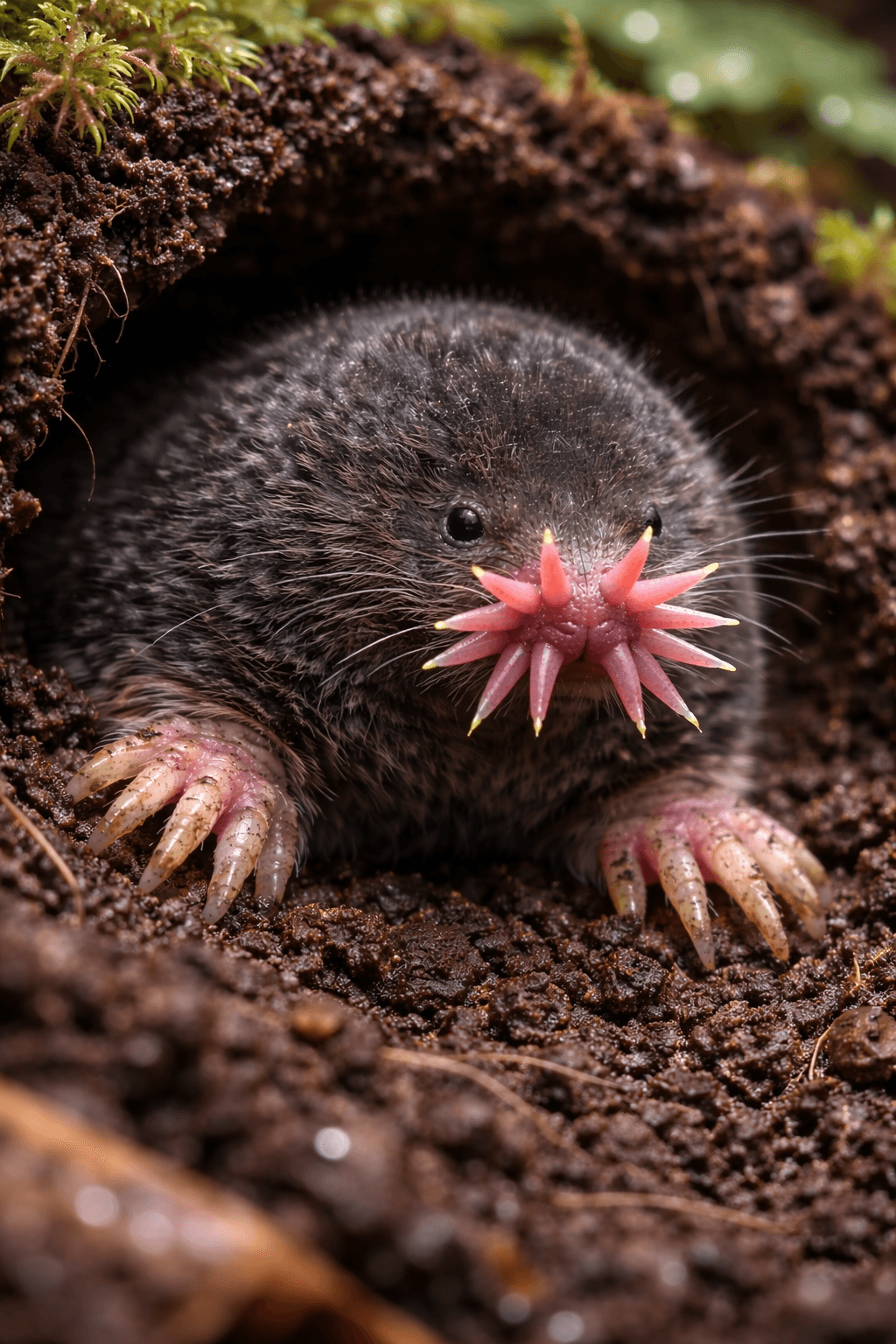 Yıldız Burunlu Köstebek (Condylura cristata)