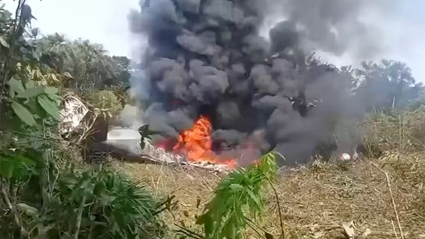 Kolombiya Hava Kuvvetleri C-130 Hercules Nakliye Uçağı Kazası (2026) image