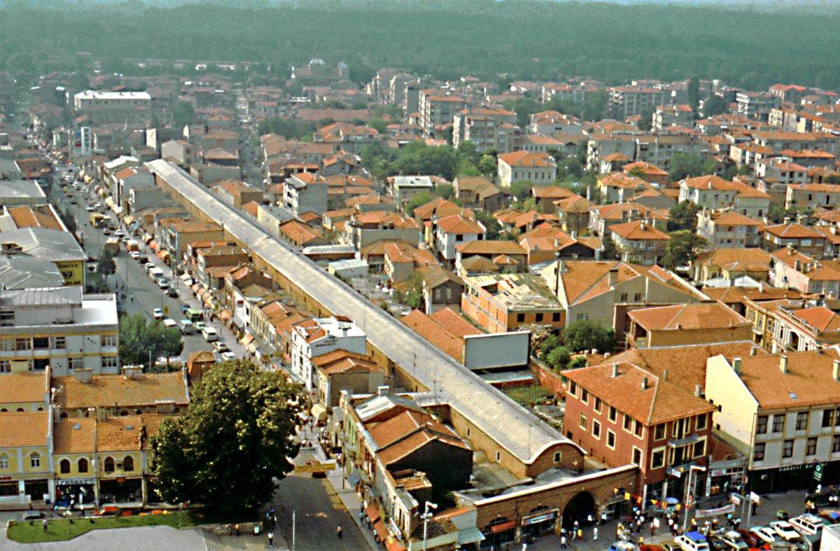 Edirne Ali Paşa Çarşısı’nın genel görünüşü