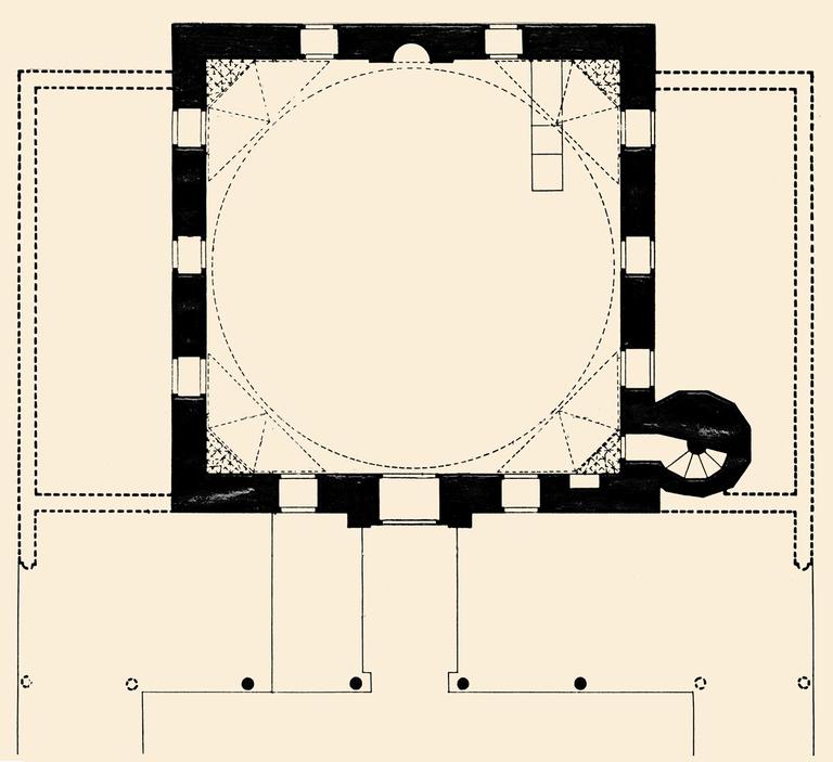 Hünkâr Camii’nin planı