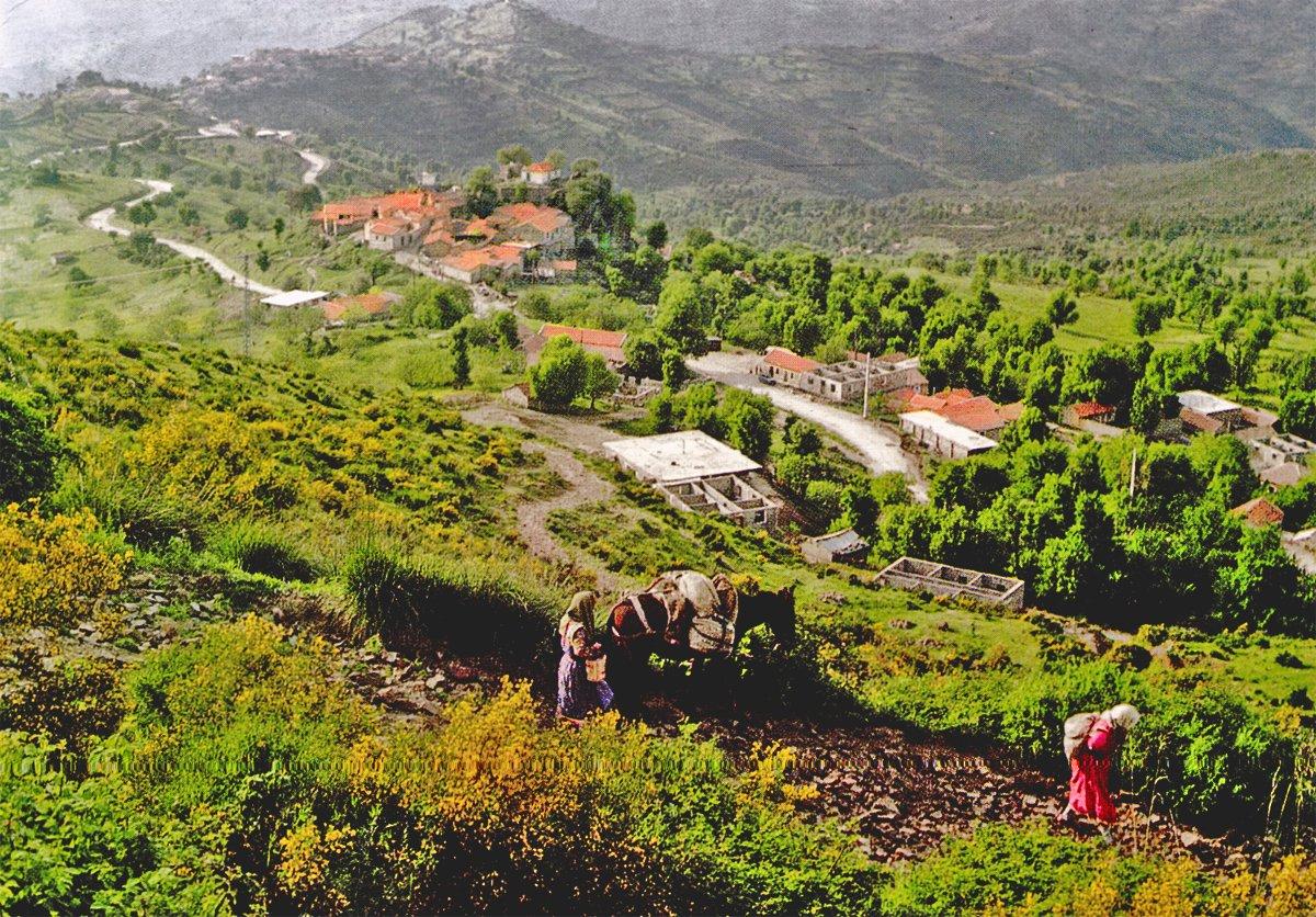 Kabîliye bölgesinde bir köy – Cezayir