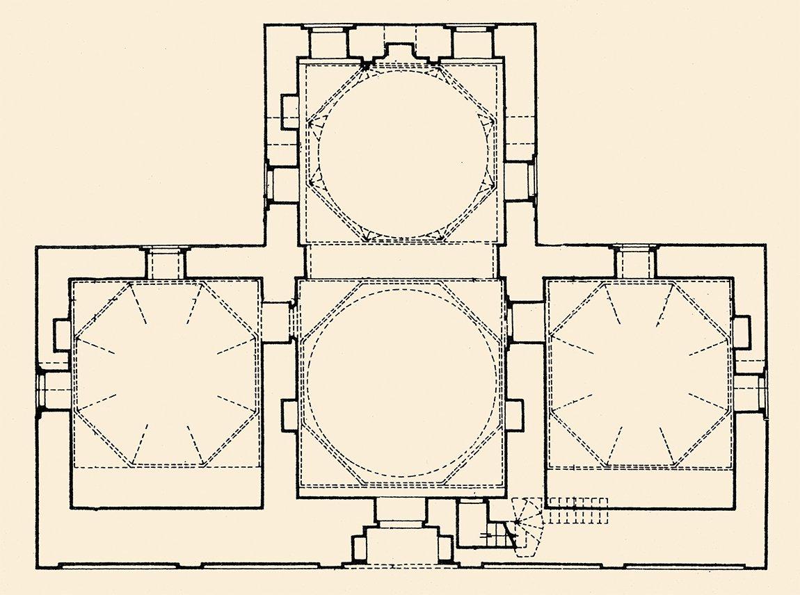 Koca Mehmed Paşa Camii’nin planı