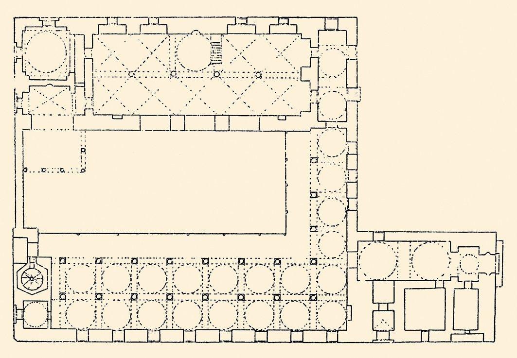 Adana Ulucamii ve Külliyesi’nin planı