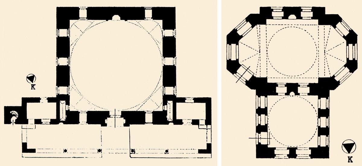 İskender Paşa Camii ve Türbesi’nin planı