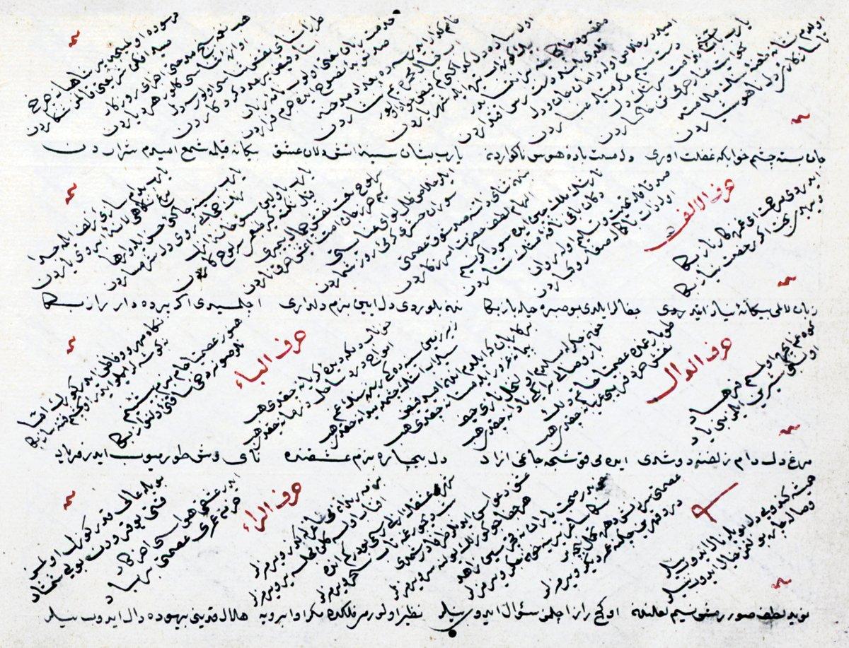 Mehmed İsmetî divançesinin ilk sayfası (Süleymaniye Ktp., Esad Efendi, nr. 3798/3)