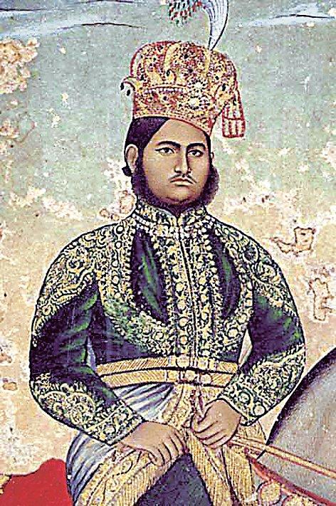 Râmpûr nevvâblarından Kelb Ali Han’ın bir tasviri
