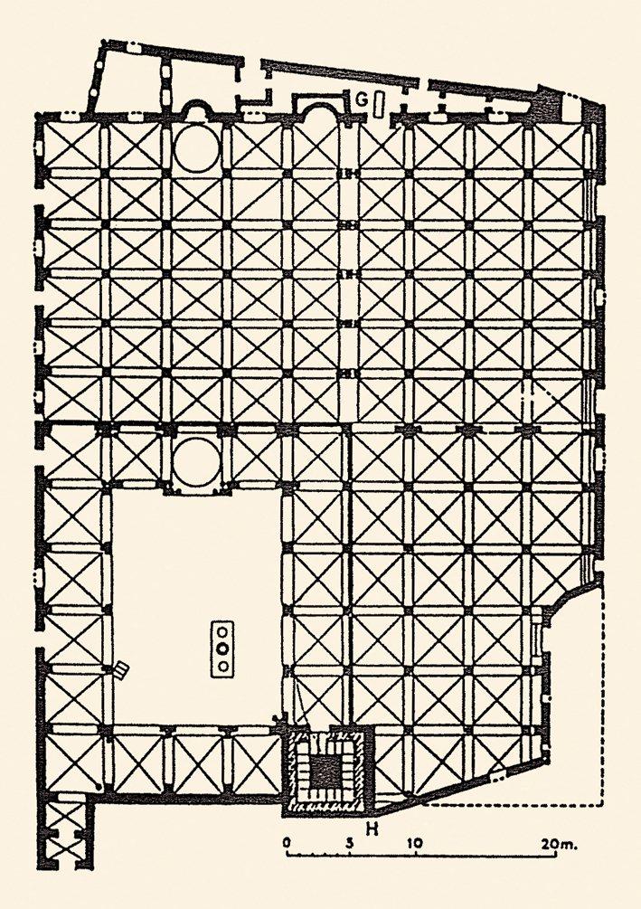 Sefâkus Ulucamii’nin planı