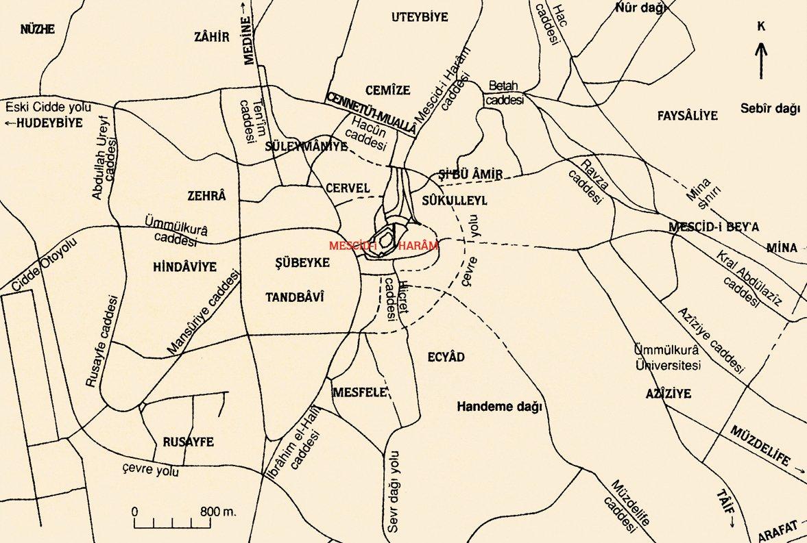 Mekke şehir planı