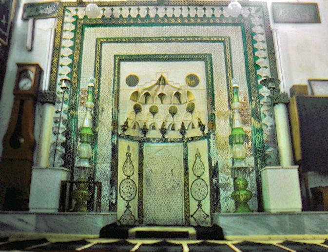 Ortahisar Camii’nin mihrabı