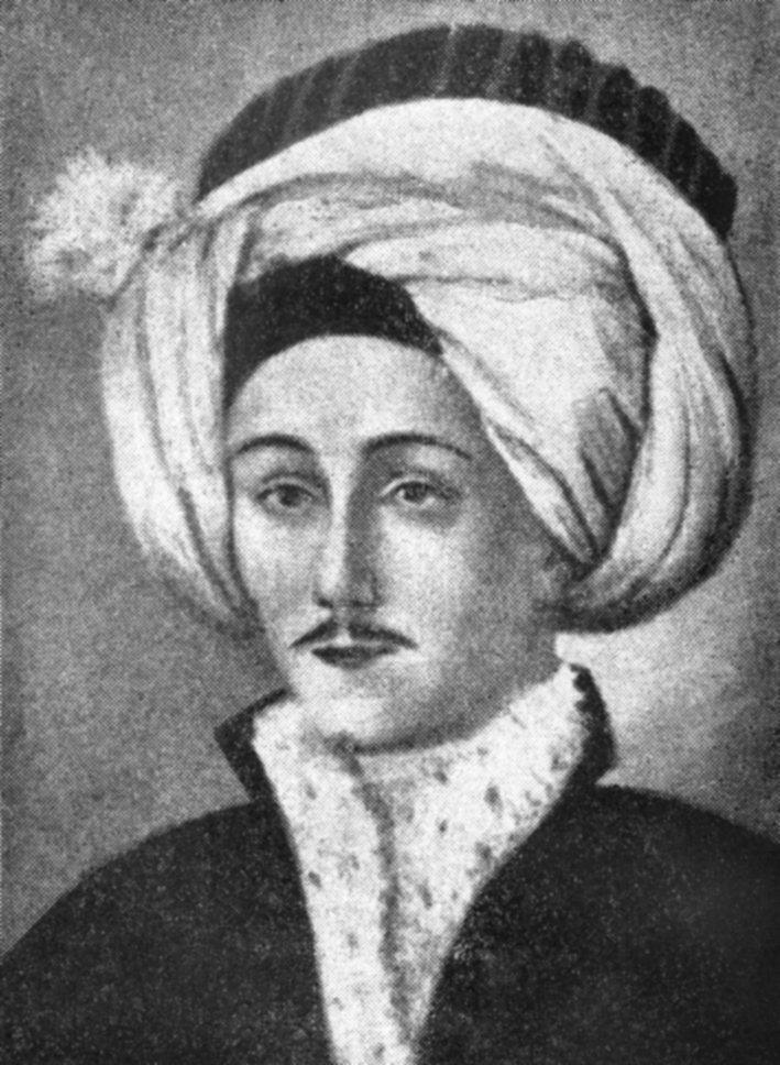 Nâmık Paşa gençlik yıllarında