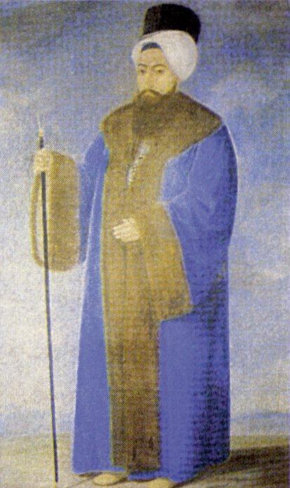 Küçük Hüseyin Paşa’yı tasvir eden yağlı boya bir tablo (E. Özdeniz, İstanbul’daki Kaptan-ı Deryâ Çeşmeleri ve Sebilleri, İstanbul 1995, s. 296)
