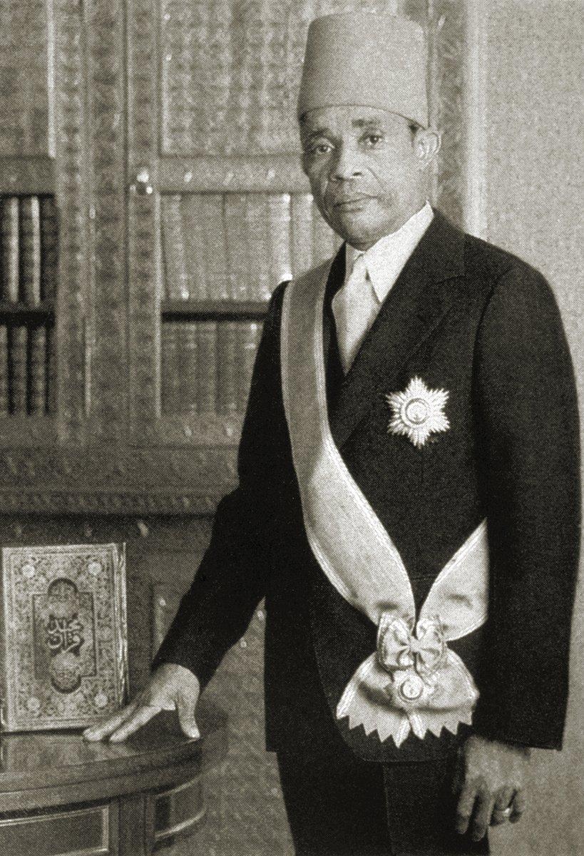 Komor Adaları Devleti’ninilk cumhurbaşkanı Ahmed Abdullah
