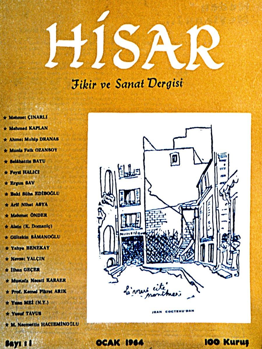 Hisar’ın ilk sayısının kapağı