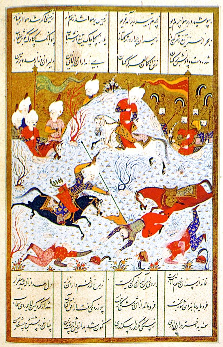 Canbirdi Gazâlî’nin öldürülüşünü tasvir eden bir minyatür (Süleymannâme, TSMK, Hazine, nr. 1517, vr. 63a)