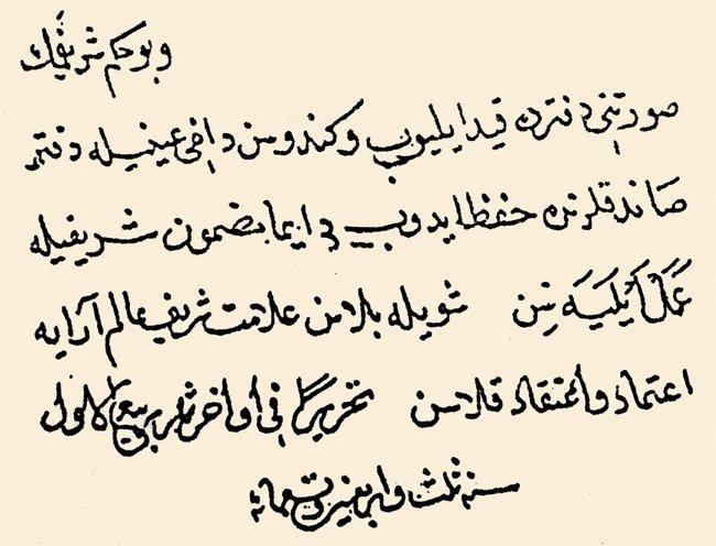 Evrakların sûretlerinin deftere kaydedilip asıllarının defter sandıklarında muhafaza edilmesi hakkında 1536 tarihli bir ferman (Kānunnâme, Âtıf Efendi Ktp., nr. 1734, vr. 12a)