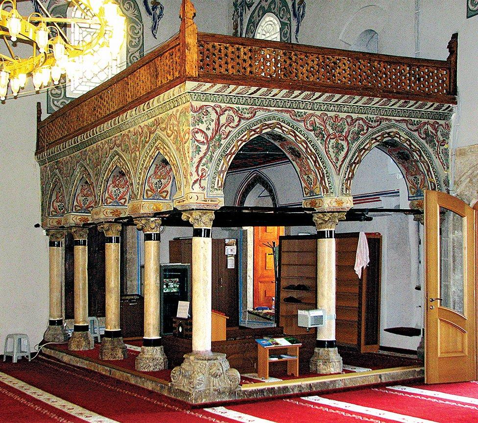 Sinan Paşa Camii’nin müezzin mahfili
