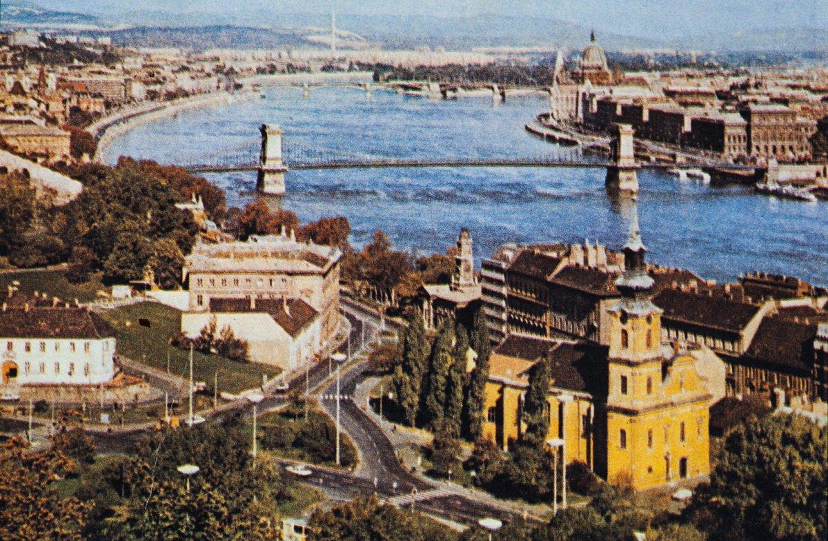 Macaristan’ın başkenti Budapeşte’den bir görünüş