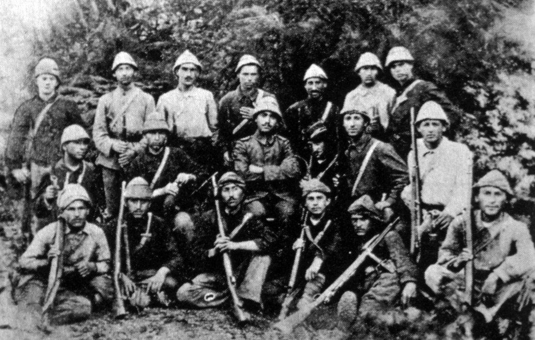 Filistin Cephesi’nde Osmanlı askerleri