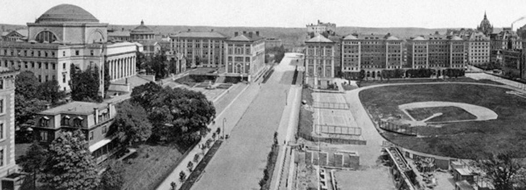 1870’lerden sonra modernleşen Amerika Birleşik Devletleri üniversiteleri arasında yer alan ve yeni binasına taşınan Columbia Üniversitesi’nin1913 yılındaki görünüşü