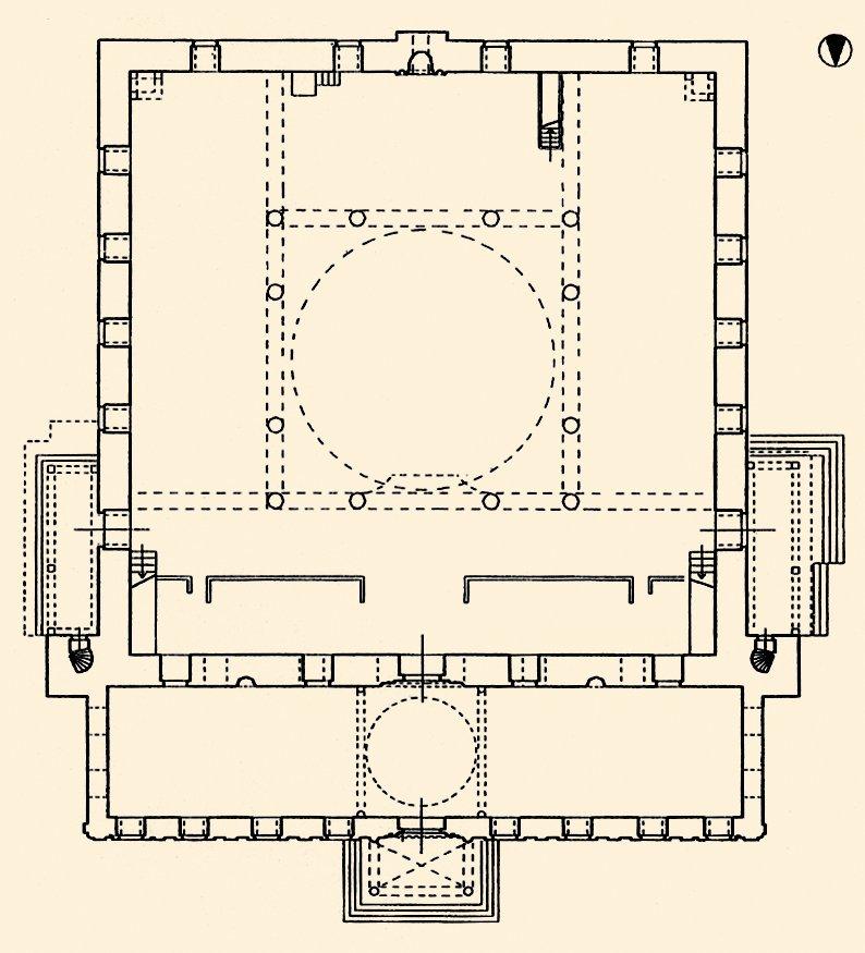 Çorum Ulucamii’nin planı
