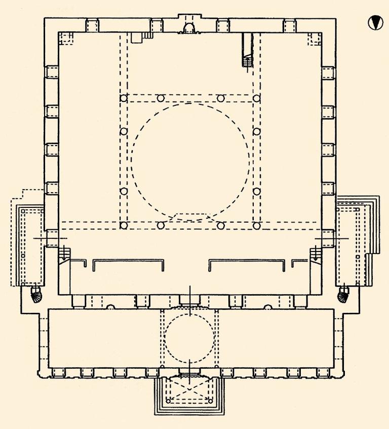 Çorum Ulucamii’nin planı