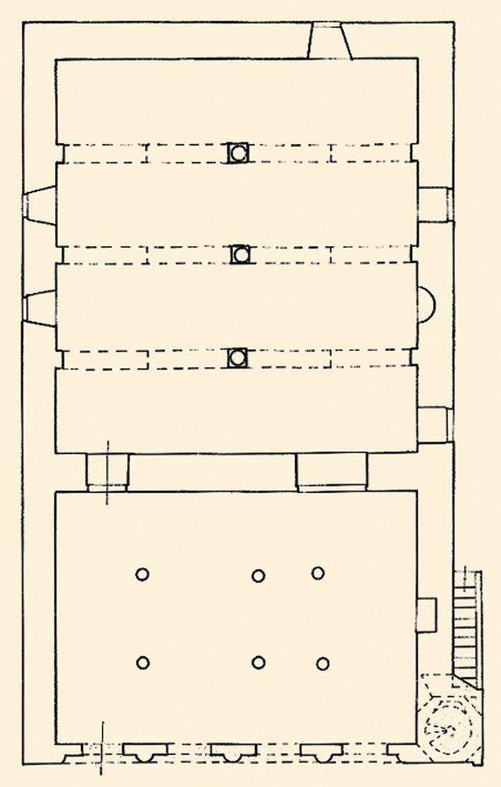 Afşin Ulucamii’nin planı