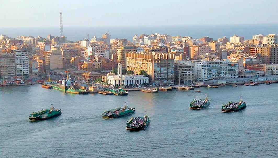 Port Said’den bir görünüş