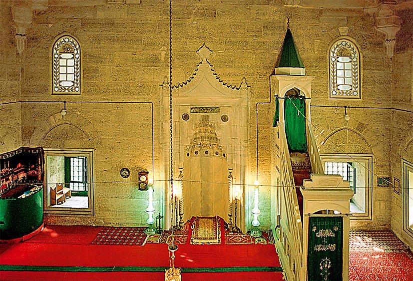 Havsa Sokullu Camii hariminden bir görünüş