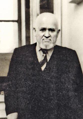 Hasan Basri Çantay’ın yaşlılık yılına ait resmi