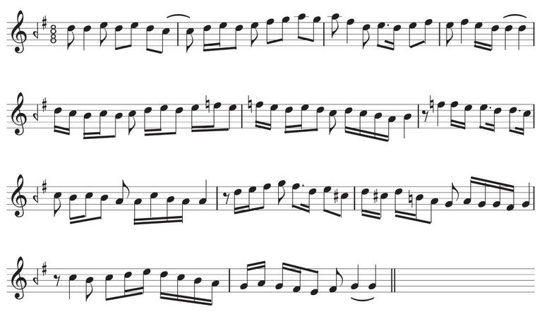 Pençgâh-ı asıl makamı seyir örneği