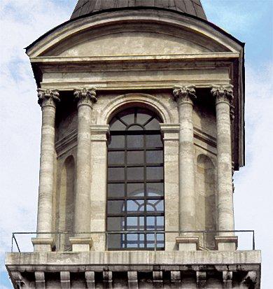 Topkapı Sarayı Kulesi’nin 1860’tan sonra yenilenen (empire üslûbundaki) üst kısmı – İstanbul