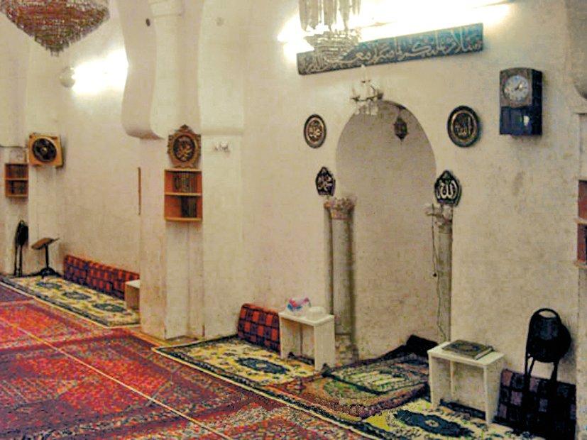 Şeyh Ulvân el-Hamevî Zâviyesi’nin içinden bir görünüş