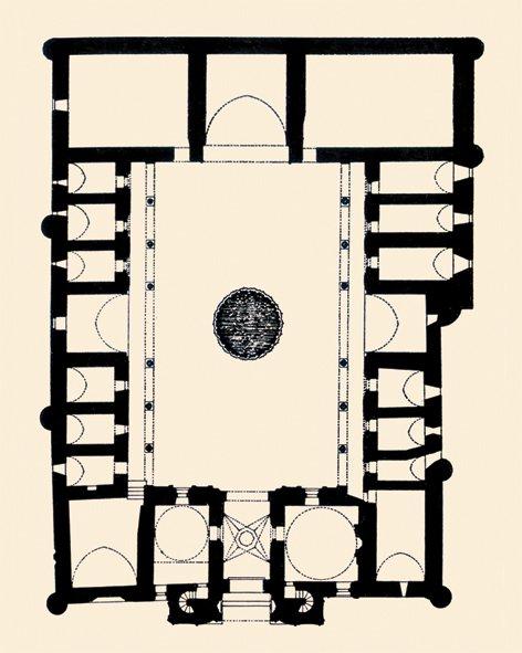 Gökmedrese’nin planı