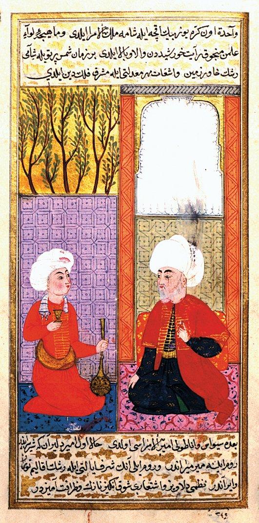 Âşık Çelebi’nin Meşâirü’ş-şuarâ adlı eserinde Şemsi Ahmed Paşa’nın tasvirinin bulunduğu sayfa (Millet Ktp., Ali Emîrî Efendi, Tarih, nr. 772, vr. 658a)
