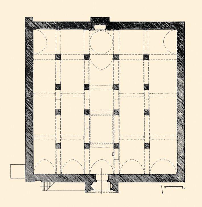 Yukarı Develi Ulucamii’nin planı