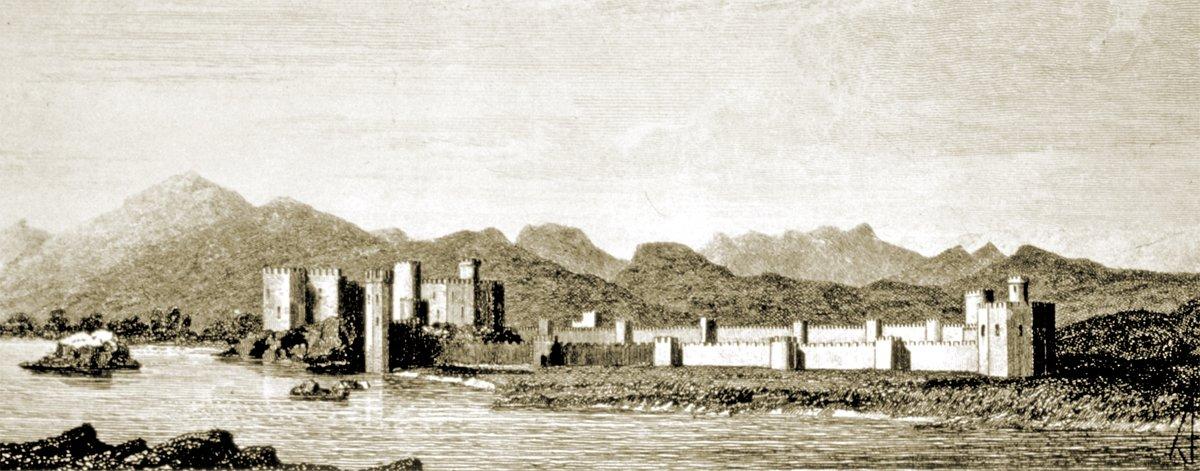 Mâmûriye Kalesi’nin George Cooke tarafından çizilen gravürü (Beauford, s. 195)