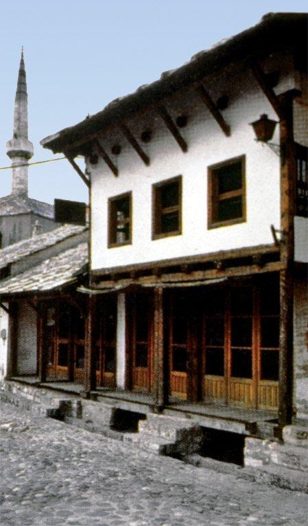 Mostar’daOsmanlı dönemine ait evler – Bosna-Hersek