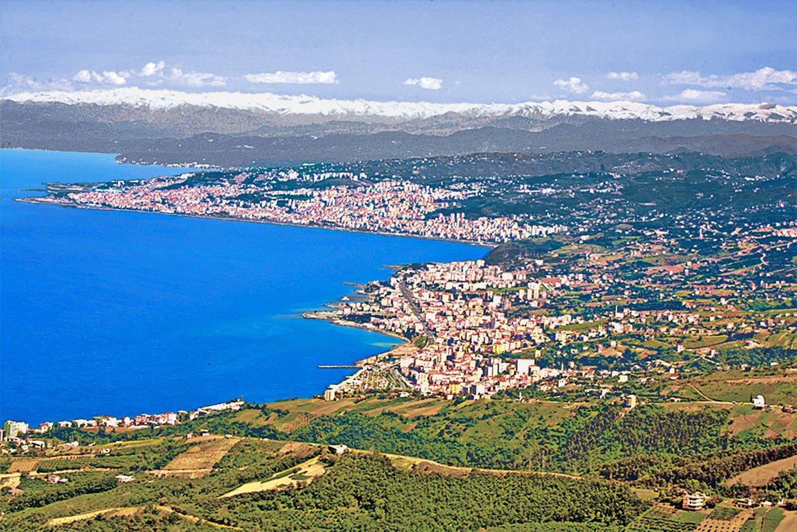 Trabzon’dan genel bir görünüş